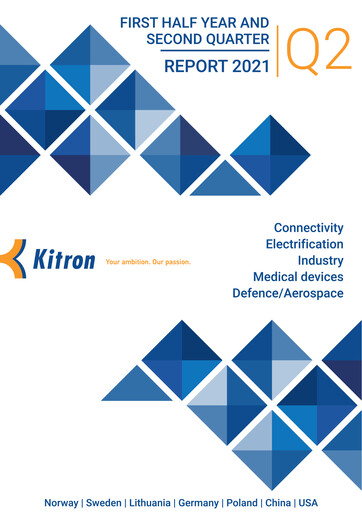Thumbnail Kitron ASA Quarterly Report 2021-q2