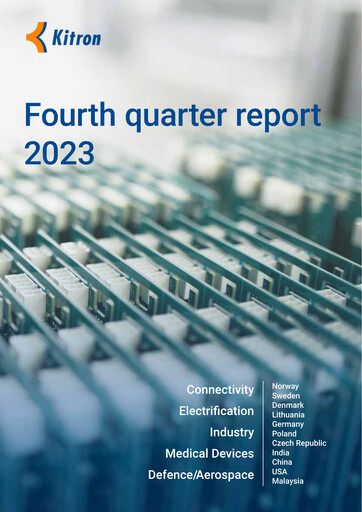 Thumbnail Kitron ASA Quarterly Report 2023-q4