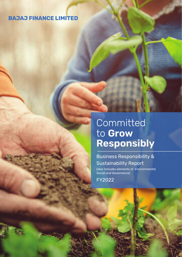 Thumbnail Bajaj Finance ESG Report 2021-2022