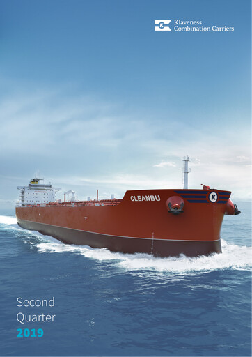 Thumbnail Klaveness Combination Carriers Quarterly Report 2019-q2