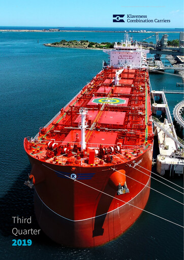 Thumbnail Klaveness Combination Carriers Quarterly Report 2019-q3