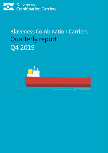 Thumbnail Klaveness Combination Carriers Quarterly Report 2019-q4
