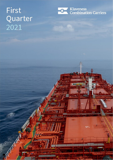 Thumbnail Klaveness Combination Carriers Quarterly Report 2021-q1