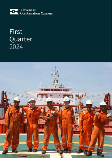Thumbnail Klaveness Combination Carriers Quarterly Report 2024-q1