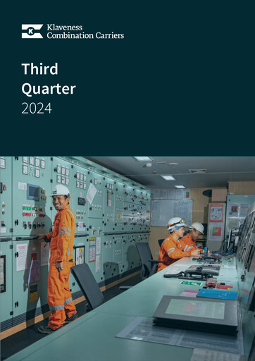 Thumbnail Klaveness Combination Carriers Quarterly Report 2024-q3