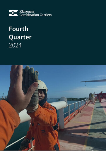 Thumbnail Klaveness Combination Carriers Quarterly Report 2024-q4