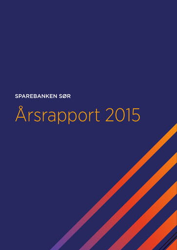 Thumbnail Sparebanken Sør Annual Report 2015