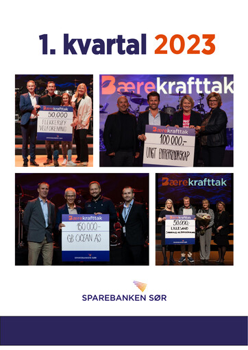 Thumbnail Sparebanken Sør Quarterly Report 2023-q1