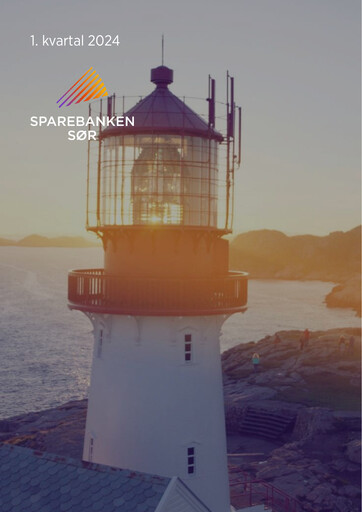 Miniature Sparebanken Sør Rapport trimestriel 2024-q1