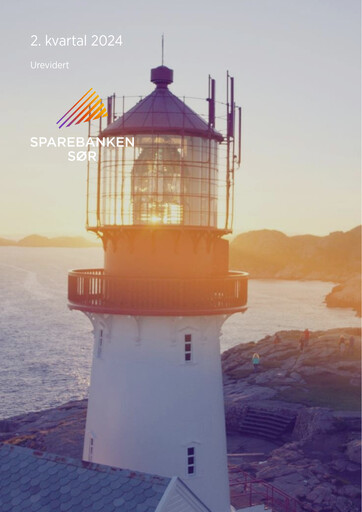 Miniature Sparebanken Sør Rapport trimestriel 2024-q2