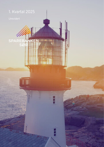 Miniature Sparebanken Sør Rapport trimestriel 2025-q1