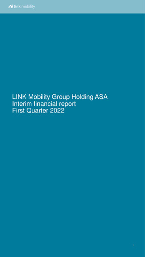 Thumbnail LINK Mobility Group Quarterly Report 2022-q1