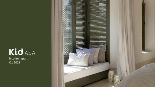 Thumbnail Kid ASA Quarterly Report 2023-q1