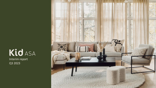 Thumbnail Kid ASA Quarterly Report 2023-q3