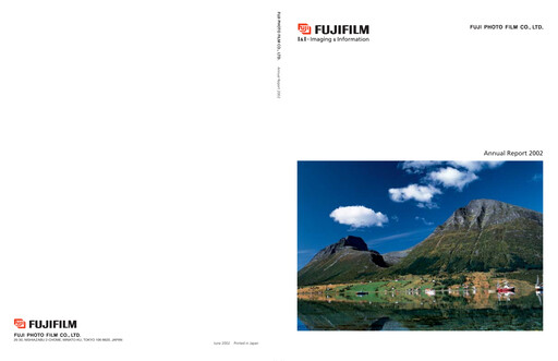 Thumbnail Fujifilm Annual Report 2002
