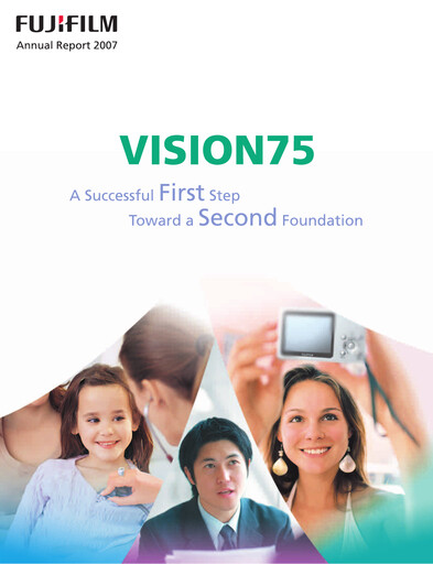 Thumbnail Fujifilm Annual Report 2007