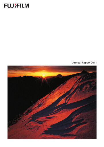 Thumbnail Fujifilm Annual Report 2011