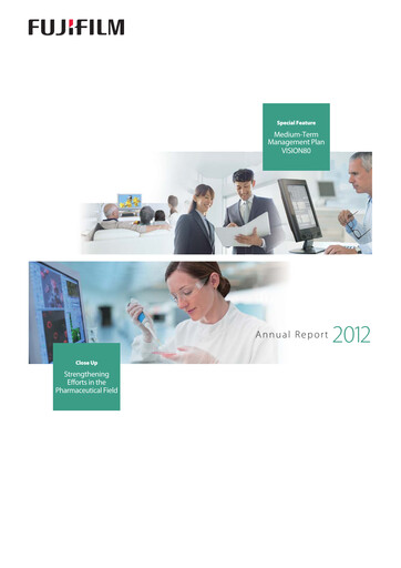 Thumbnail Fujifilm Annual Report 2012