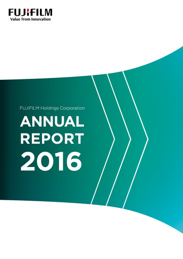 Thumbnail Fujifilm Annual Report 2016