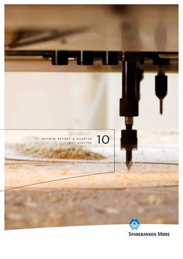 Thumbnail Sparebanken Møre Financial Report 2010