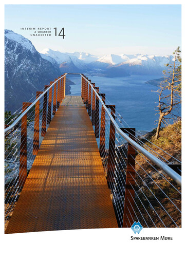 Thumbnail Sparebanken Møre Financial Report 2014-h1