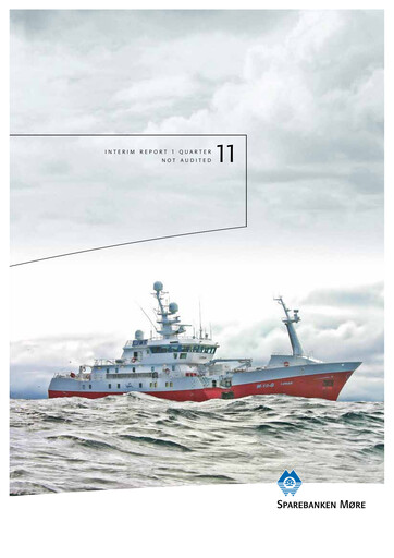 Thumbnail Sparebanken Møre Quarterly Report 2011-q1