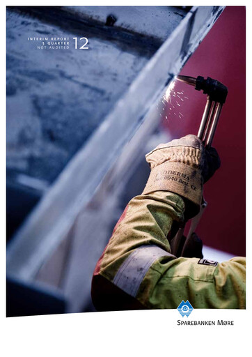Thumbnail Sparebanken Møre Quarterly Report 2012-q3