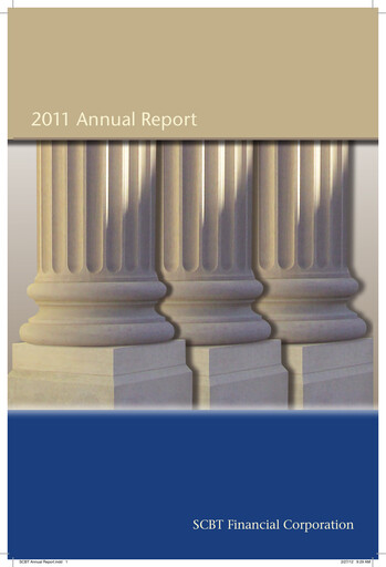 Thumbnail South State Corp Annual Report 2011