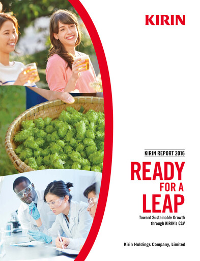 Miniature Kirin Holdings
 Rapport annuel 2016