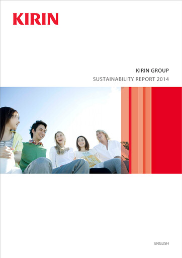 Thumbnail Kirin Holdings
 Sustainability Report 2014