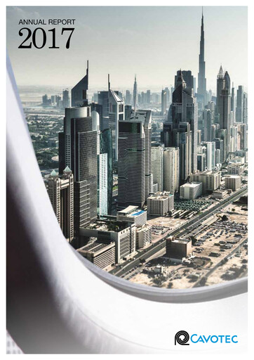 Thumbnail Cavotec Annual Report 2017