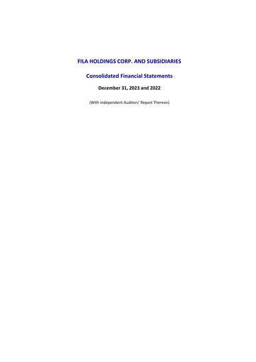 Vorschaubild Misto Holdings (Fila) Finanzmitteilung 2023