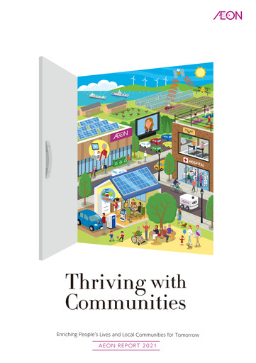 Miniature Aeon Rapport de durabilité 2021