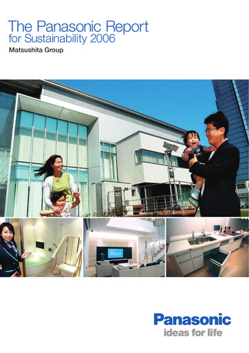 Thumbnail Panasonic Sustainability Report 2006