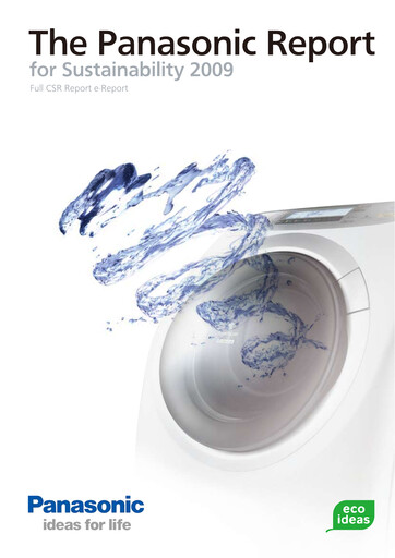 Thumbnail Panasonic Sustainability Report 2009