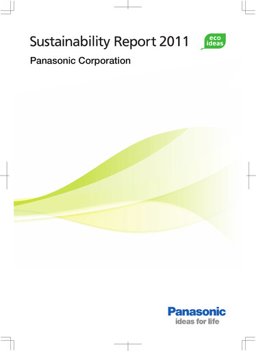 Thumbnail Panasonic Sustainability Report 2011