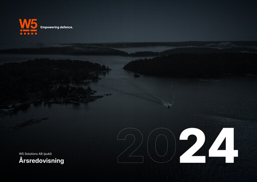 Thumbnail W5 Solutions AB Annual Report 2024