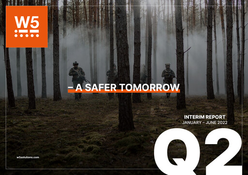 Thumbnail W5 Solutions AB Half-year Report 2022-h1