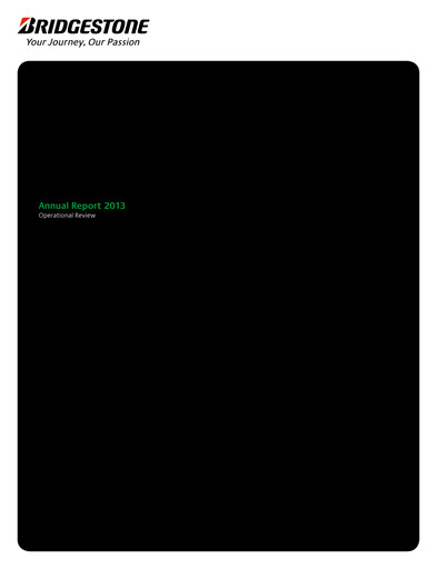 Thumbnail Bridgestone
 Annual Report 2013