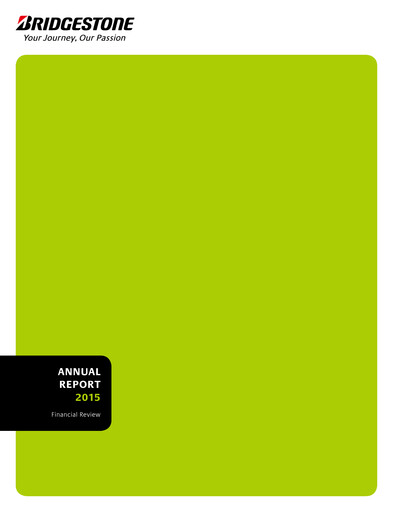 Thumbnail Bridgestone
 Financial Statement 2015