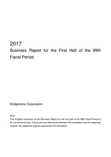 Thumbnail Bridgestone
 Half-year Report 2017-h1