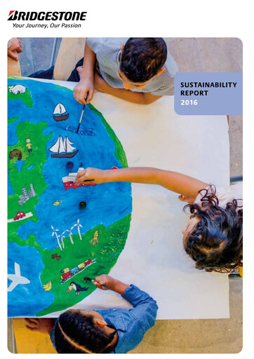 Thumbnail Bridgestone
 Sustainability Report 2016