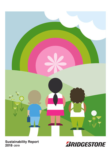 Thumbnail Bridgestone
 Sustainability Report 2018-2019