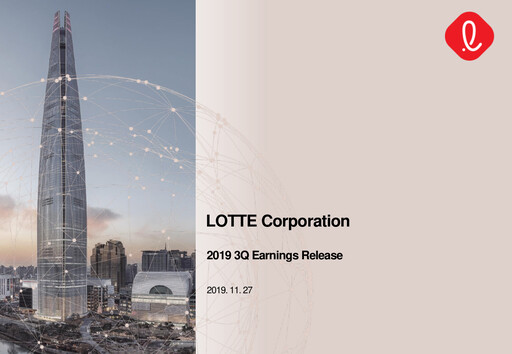 Miniature LOTTE Corporation Rapport trimestriel 2019-q3