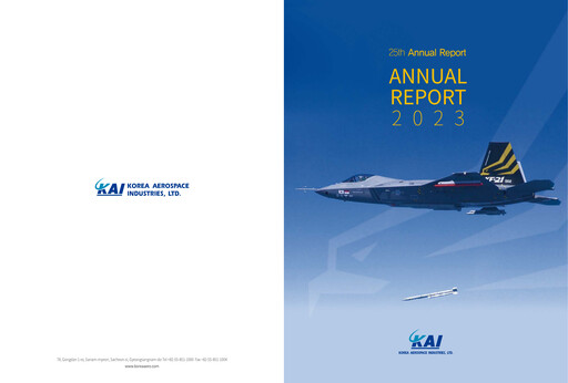 Thumbnail Korea Aerospace Industries Annual Report 2023