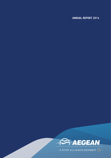 Vorschaubild Aegean Airlines Jahresbericht 2014