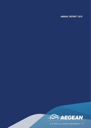 Vorschaubild Aegean Airlines Jahresbericht 2015