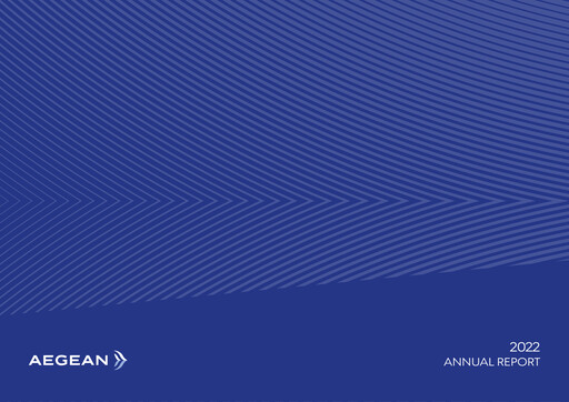 Vorschaubild Aegean Airlines Jahresbericht 2022
