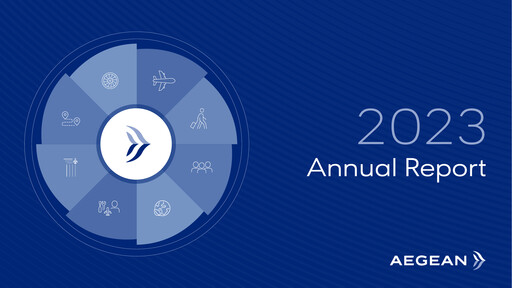 Vorschaubild Aegean Airlines Jahresbericht 2023