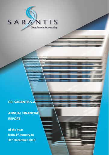 Miniature Gr. Sarantis S.A. Rapport financier 2018